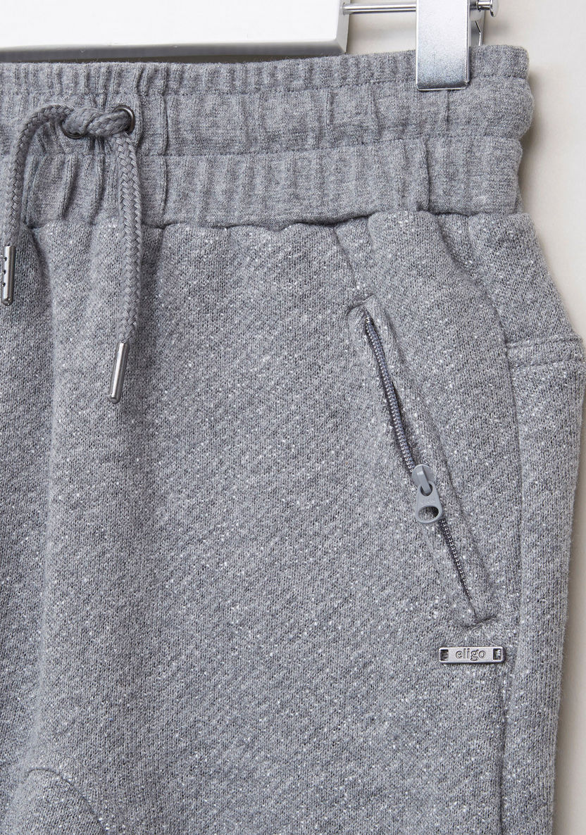 Eligo Jersey Jogger with Concealed Zip-Joggers-image-1