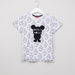 Mickey Mouse Printed T-shirt with Shorts-Clothes Sets-thumbnail-1
