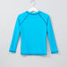 Juniors Printed Long Sleeves Swim T-shirt-Swimwear-thumbnail-2