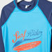 Juniors Printed Raglan Sleeves Rash Guard T-shirt-Swimwear-thumbnail-1