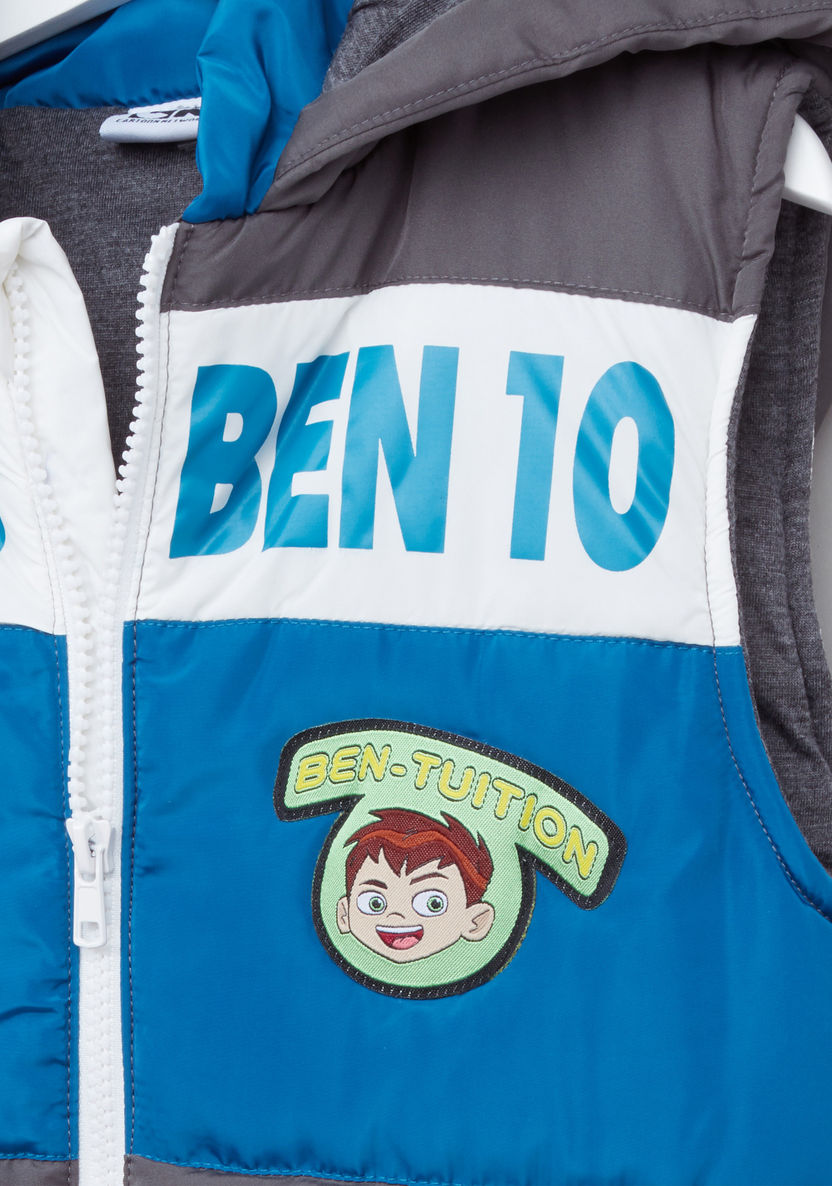 Ben-10 Printed Padded Gillet-Coats and Jackets-image-1