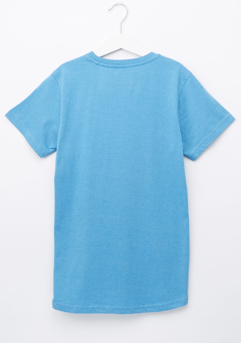 Posh Printed Round Neck T-shirt-T Shirts-image-2