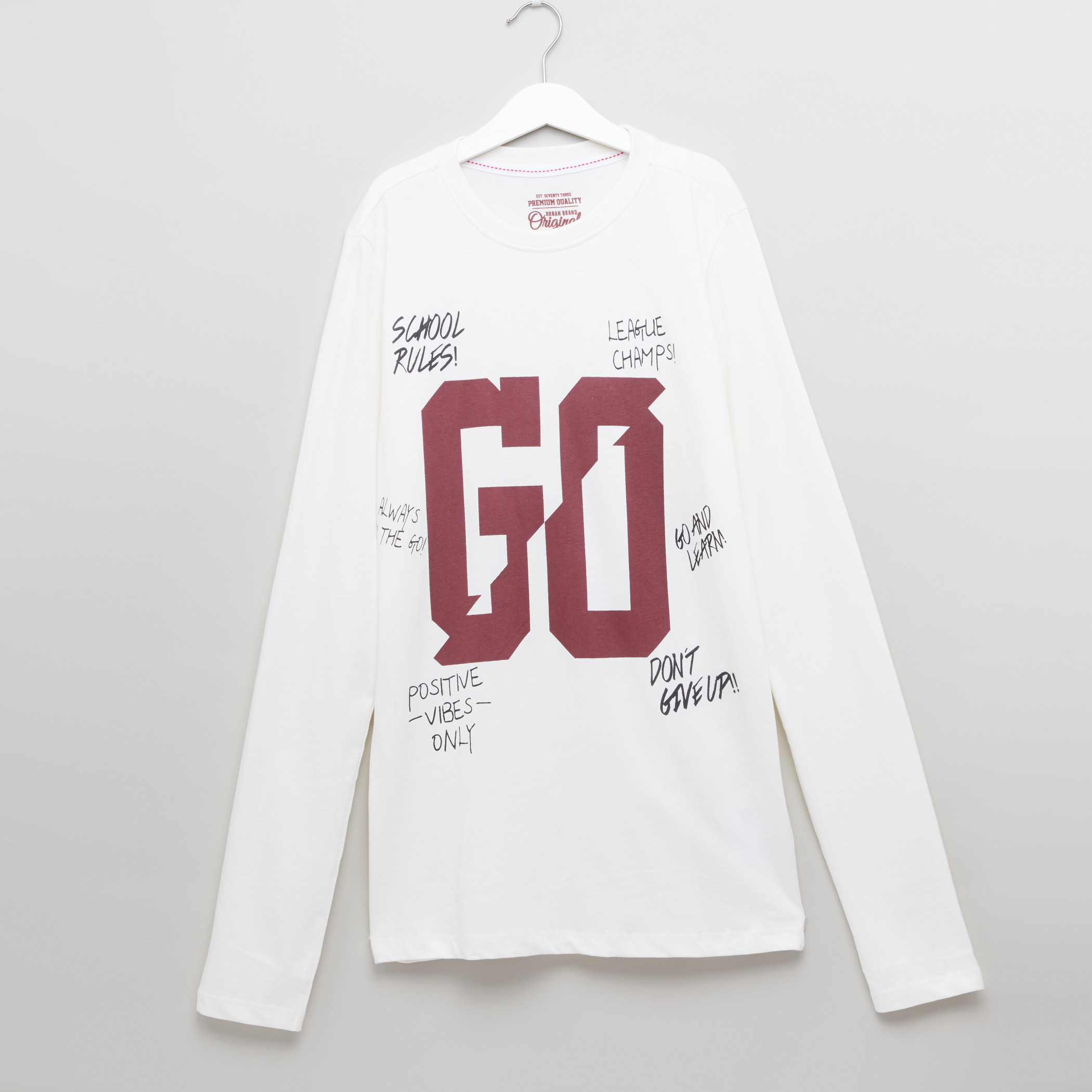 Posh Graphic T-Shirt - Cream-boys-clothing-tshirtsandpolos-image-1
