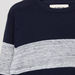 Posh Textured Round Neck Sweatshirt-Sweaters and Cardigans-thumbnail-2