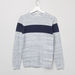 Posh Textured Round Neck Sweatshirt-Sweaters and Cardigans-thumbnail-0