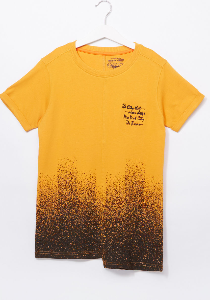 Posh Printed Short Sleeves T-shirt-T Shirts-image-0