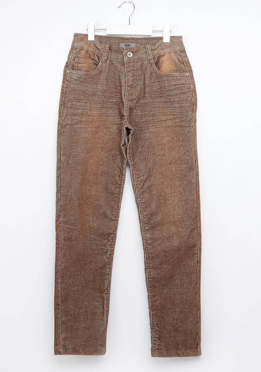 Posh Corduroy Trousers-Pants-image-0