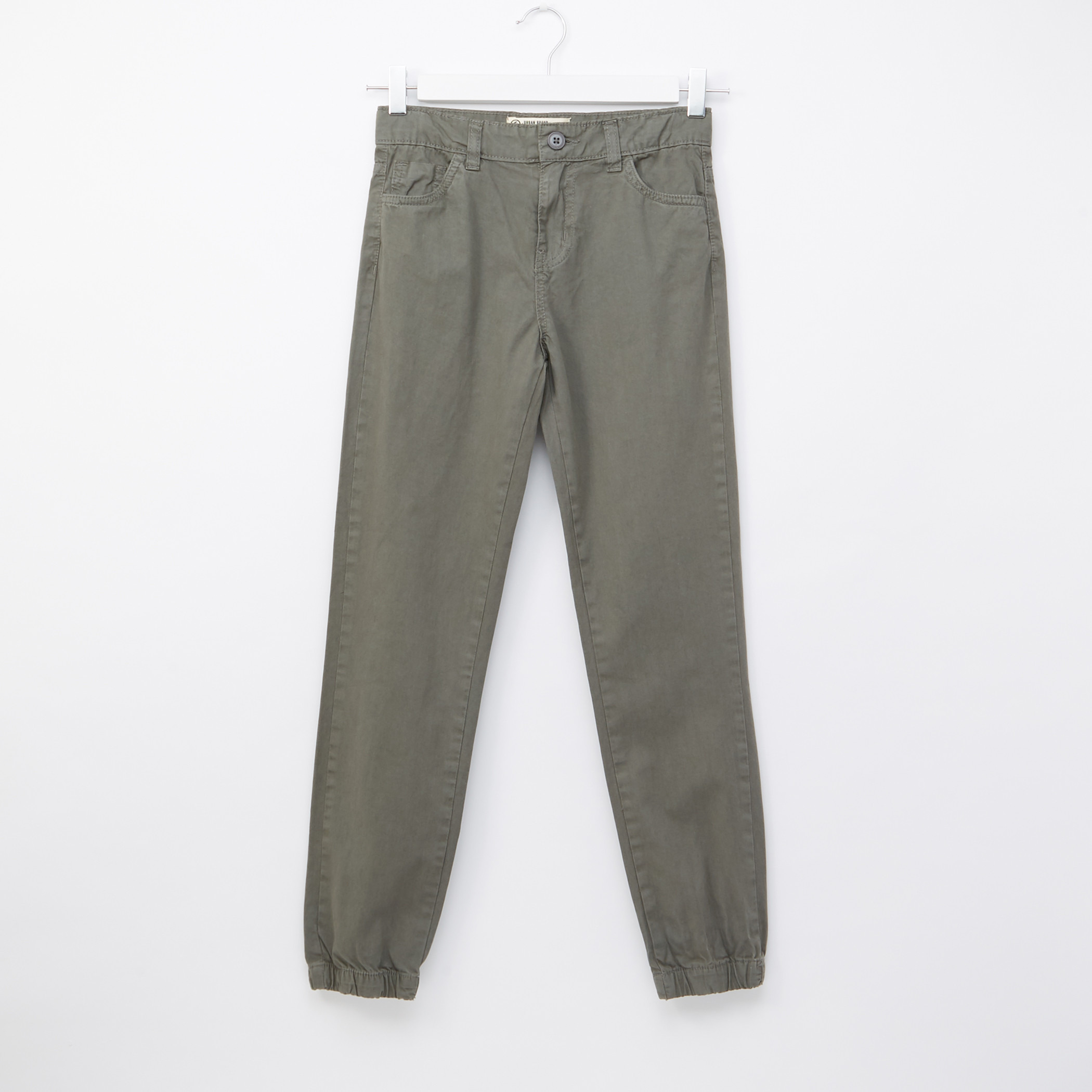 Posh Full Length Jog Pants with Button Closure and Pocket Detail-boys-clothing-bottoms-joggersandtrackpants-image-1