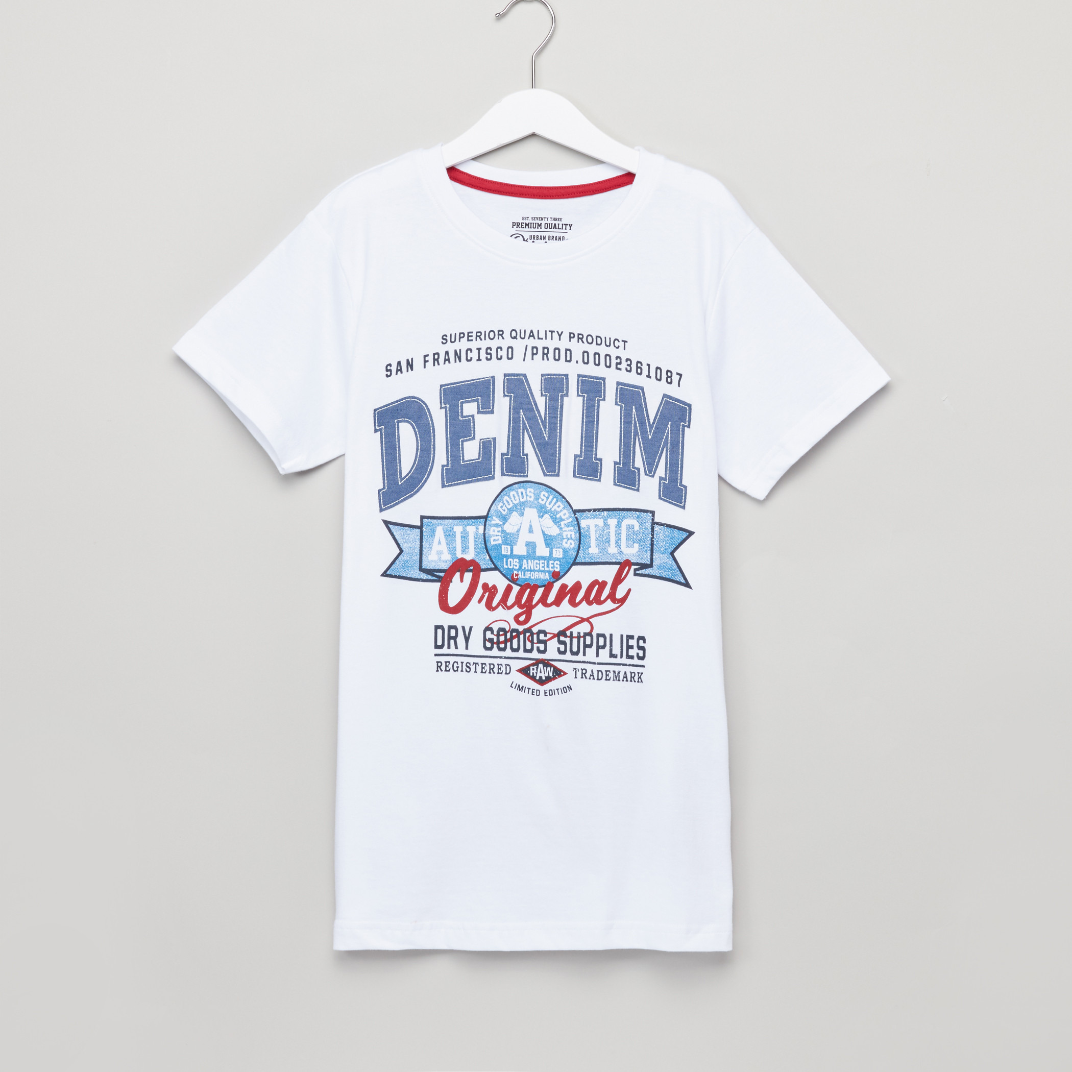 Posh Printed Round Neck Short Sleeves T-Shirt-boys-clothing-tshirtsandpolos-image-1