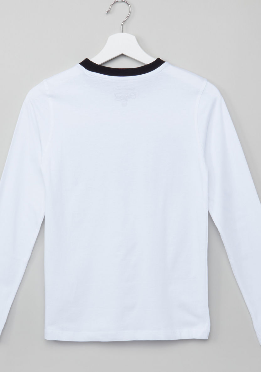 Printed Long Sleeves T-shirt-T Shirts-image-2