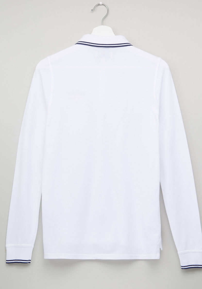 Lee Cooper Polo Neck Long Sleeves T-shirt-T Shirts-image-2