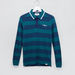 Lee Cooper Polo T-shirt with Stripes-T Shirts-thumbnail-0