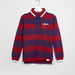 Lee Cooper Polo T-shirt with Stripes-T Shirts-thumbnail-0