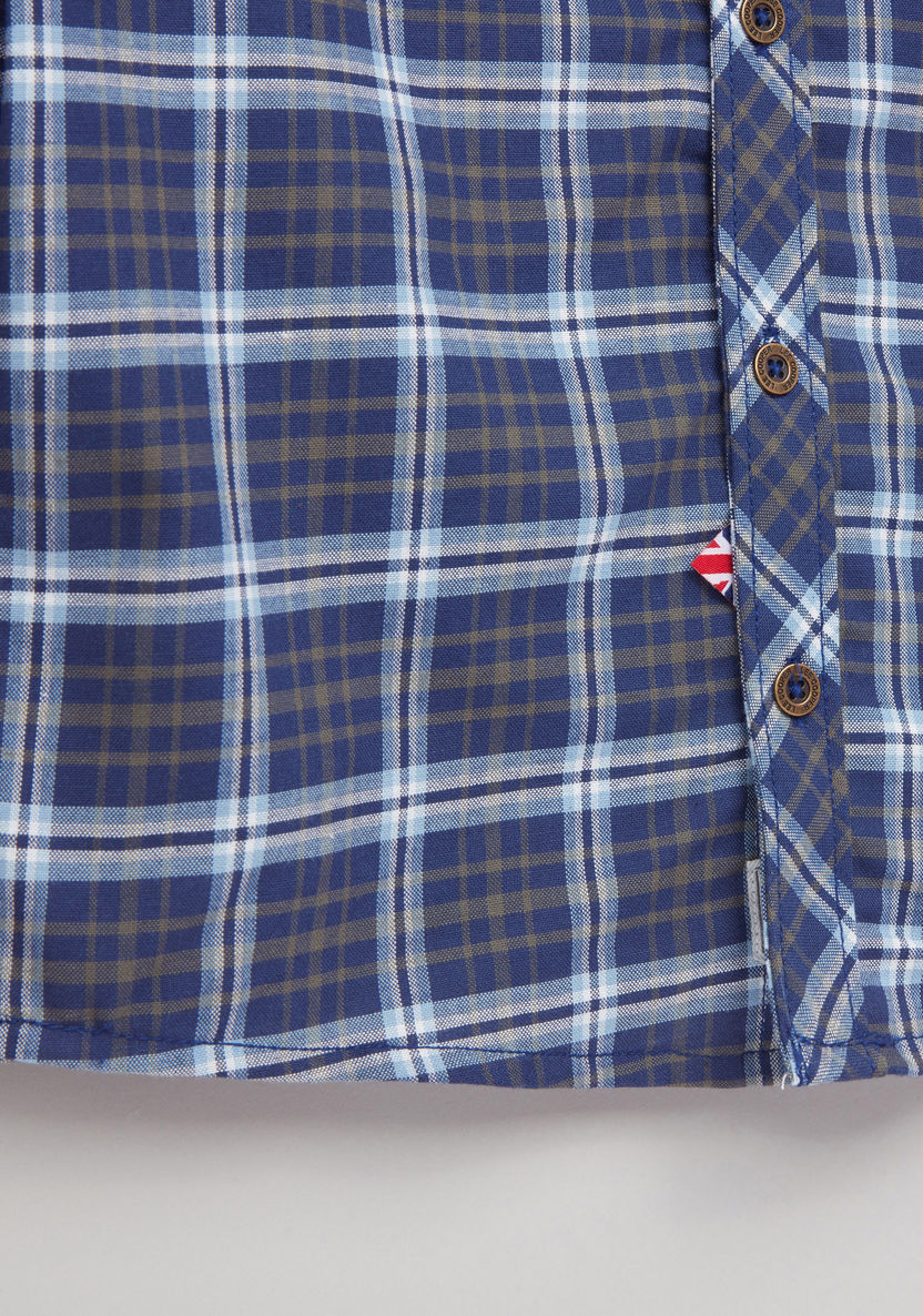 Lee Cooper Chequered Long Sleeves Shirt-Shirts-image-1