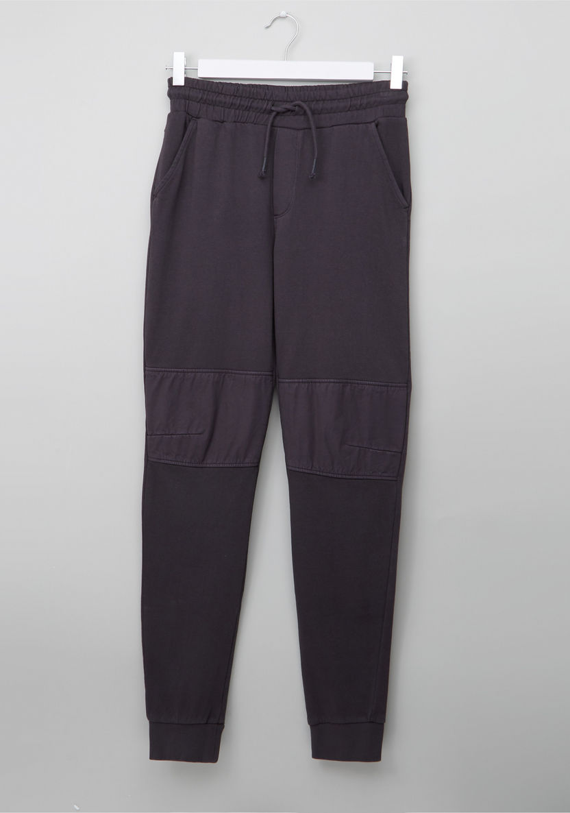Lee Cooper Full Length Jog Pants with Elasticised Waistband-Joggers-image-0