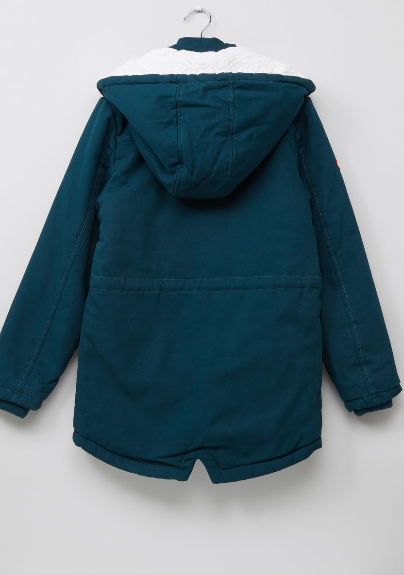 Lee Cooper Long Sleeves Parka Jacket-Coats and Jackets-image-3