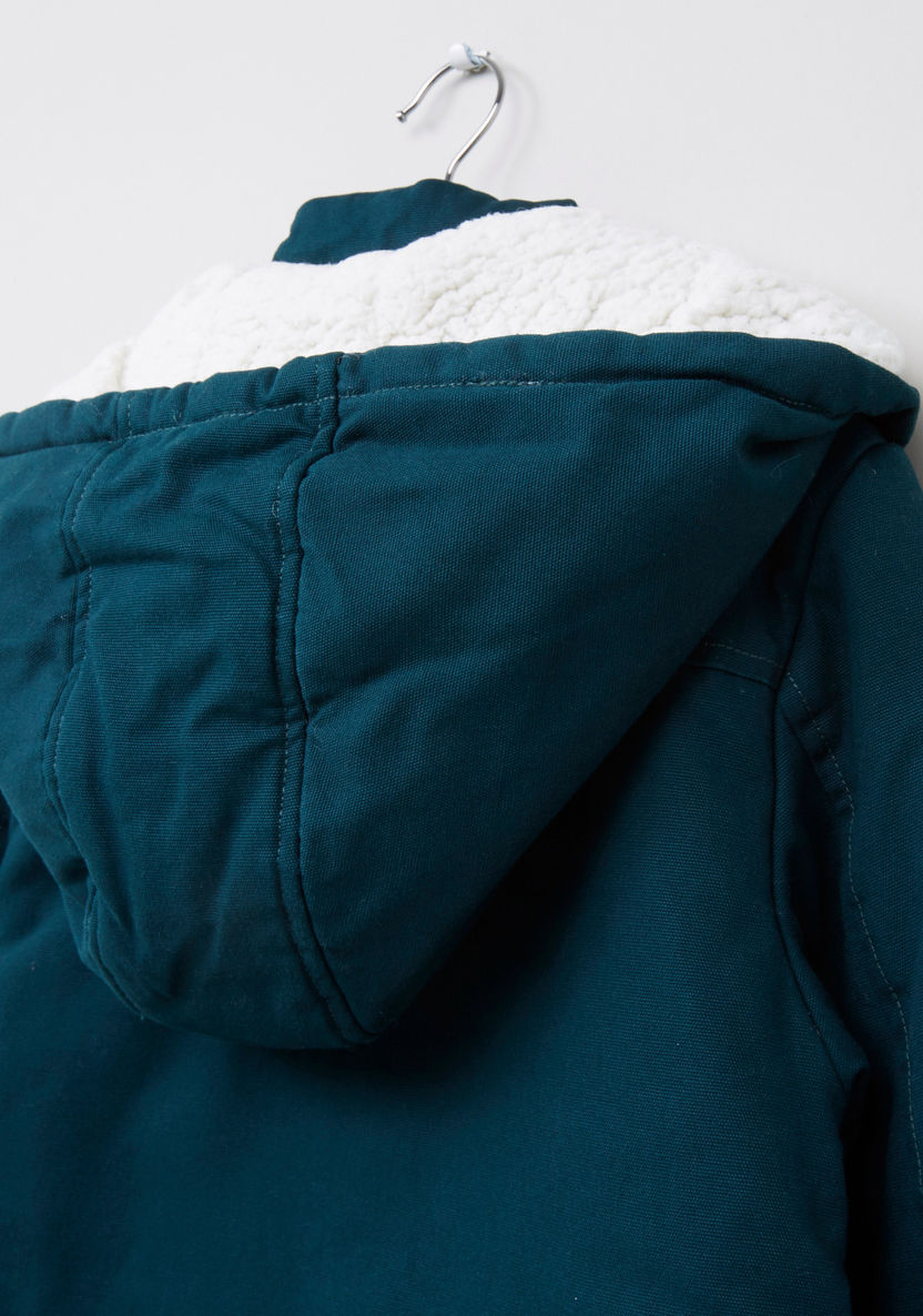 Lee Cooper Long Sleeves Parka Jacket-Coats and Jackets-image-4