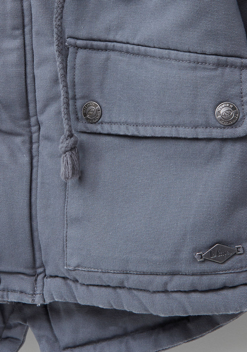 Lee Cooper Long Sleeves Parka Jacket-Coats and Jackets-image-2