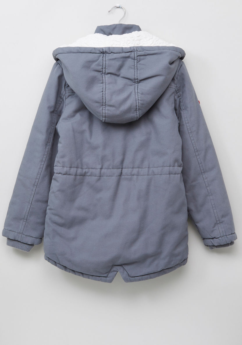 Lee Cooper Long Sleeves Parka Jacket-Coats and Jackets-image-3
