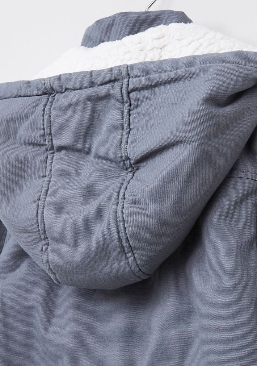 Lee Cooper Long Sleeves Parka Jacket-Coats and Jackets-image-4