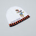 Mickey Mouse Printed Beanie Cap with Scarf-Caps-thumbnail-2