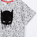 Batman Printed Round Neck T-shirt with Short Sleeves-T Shirts-thumbnail-1
