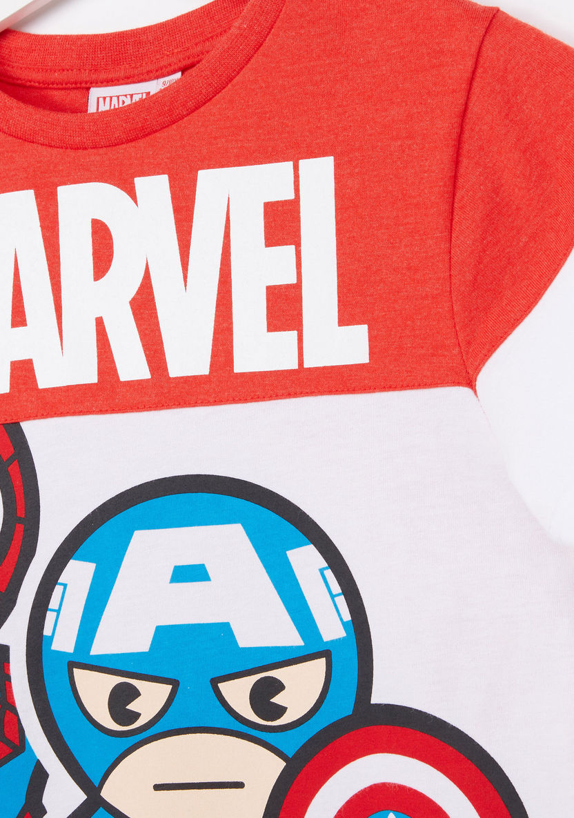 Avengers Printed Short Sleeves T-shirt-T Shirts-image-1