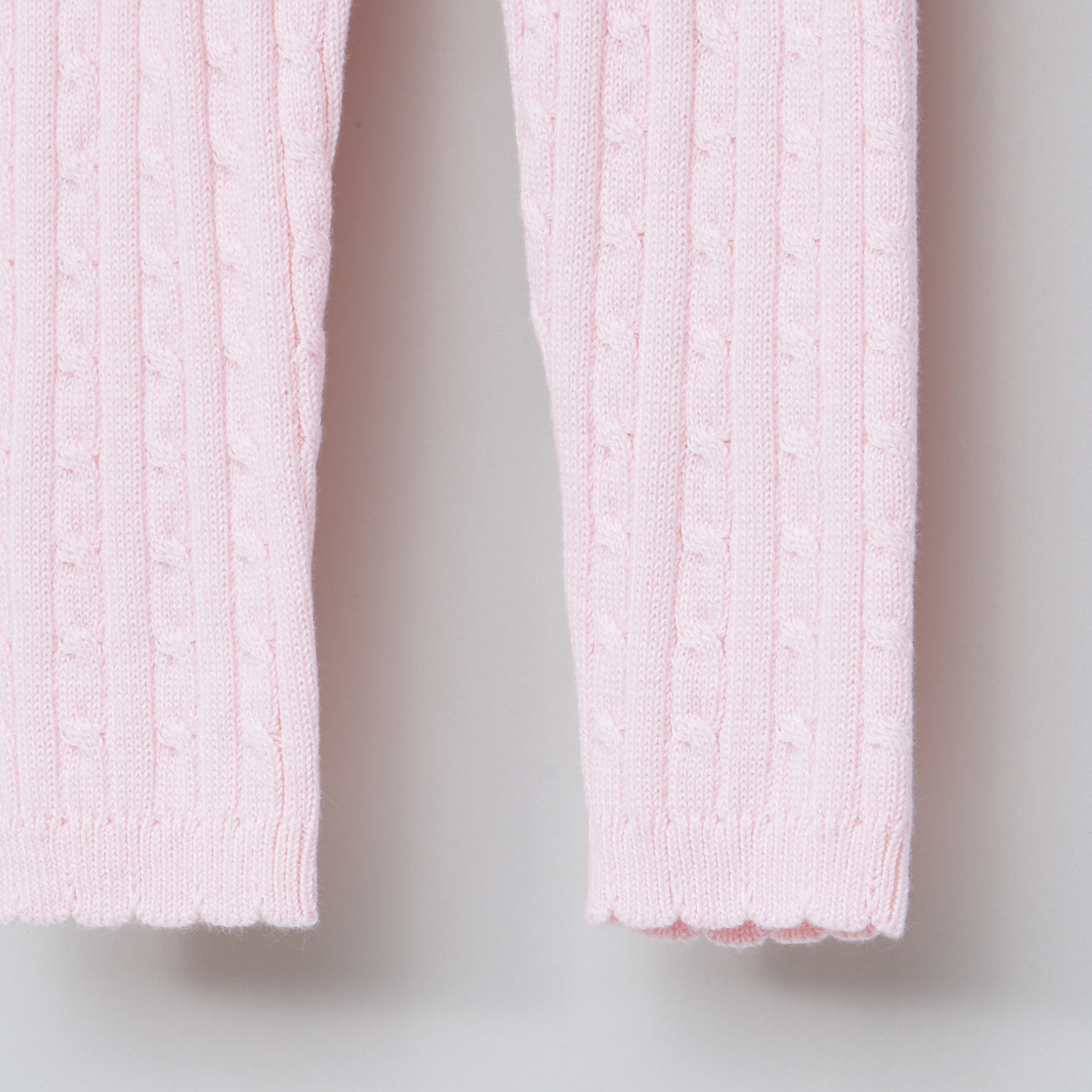 Juniors Textured Leggings with Elasticised Waistband-baby-girls-clothing-bottoms-leggings-image-2