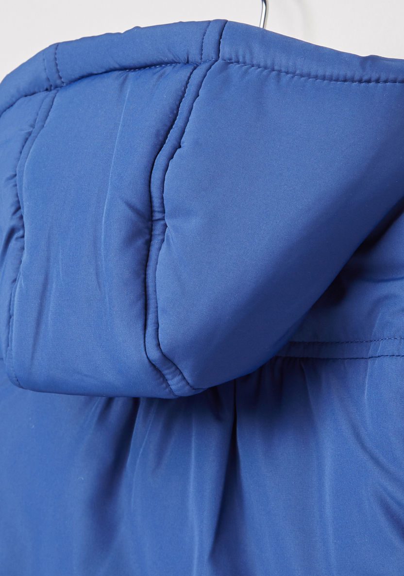 Juniors Bow Detail Long Sleeves Jacket-Coats and Jackets-image-3