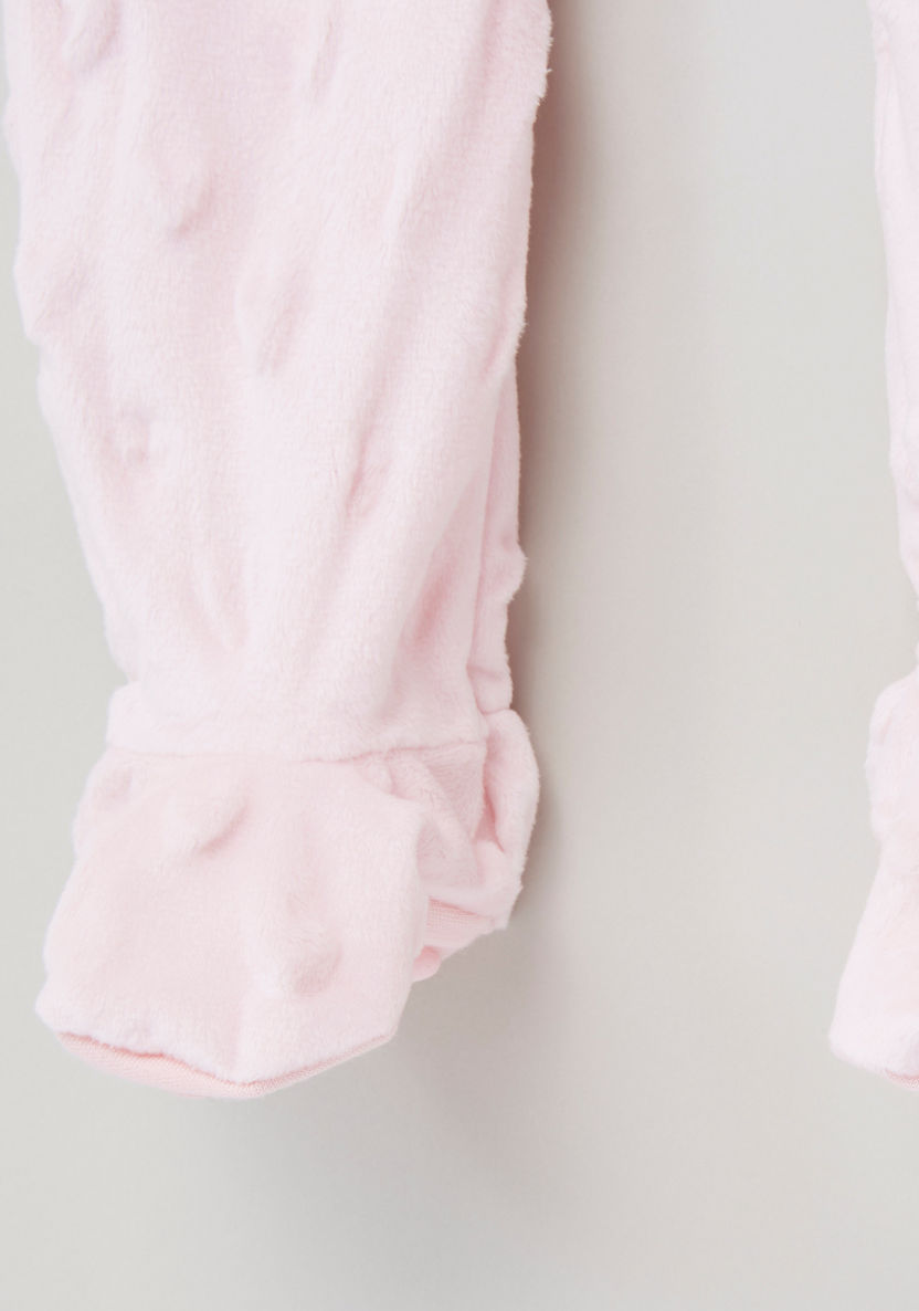 Juniors Textured Closed Feet Sleepsuit-Sleepsuits-image-2