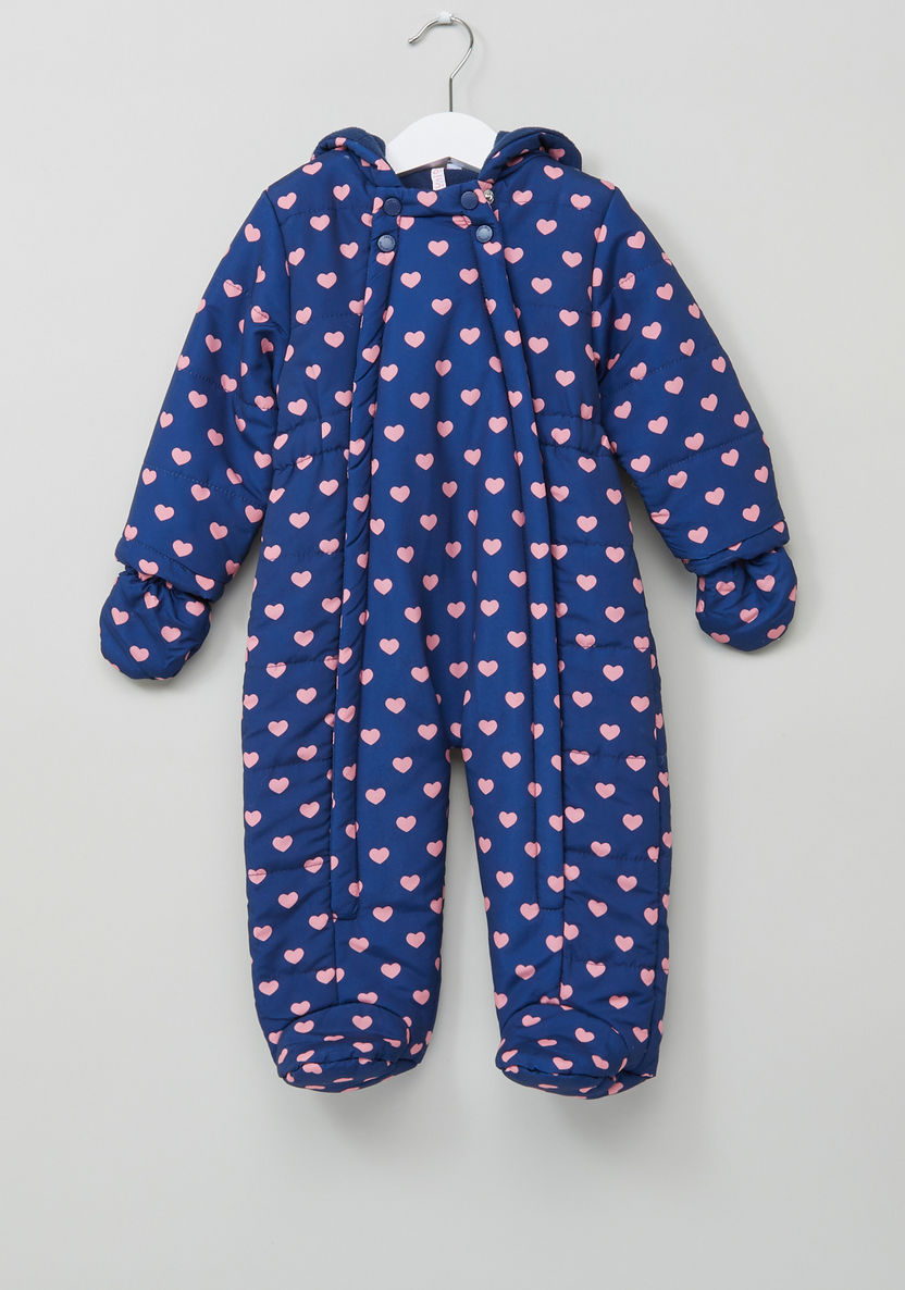 Juniors Printed Long Sleeves Coverall-Rompers%2C Dungarees and Jumpsuits-image-0