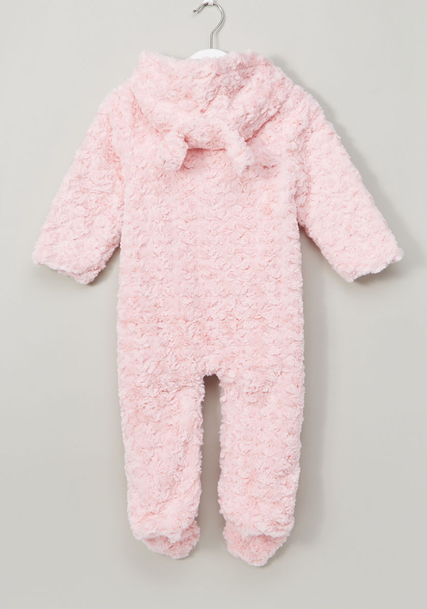 Juniors Plush Detail Closed Feet Sleepsuit-Rompers%2C Dungarees and Jumpsuits-image-2