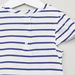 Juniors Striped T-shirt with Flower Detail Pinafore-Clothes Sets-thumbnail-5
