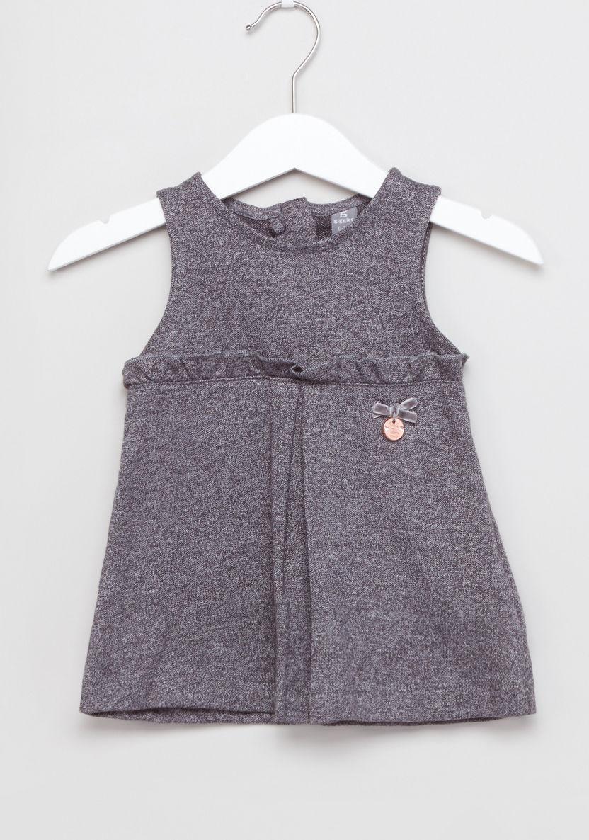 Giggles Pinafore with Long Sleeves Top-Clothes Sets-image-3