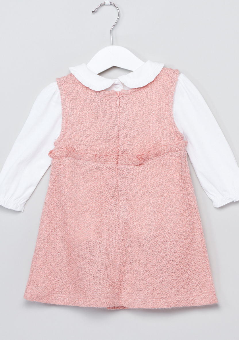 Giggles Pinafore with Long Sleeves Top-Clothes Sets-image-1