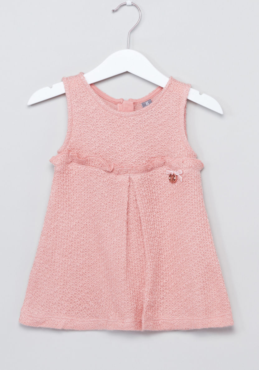Giggles Pinafore with Long Sleeves Top-Clothes Sets-image-2