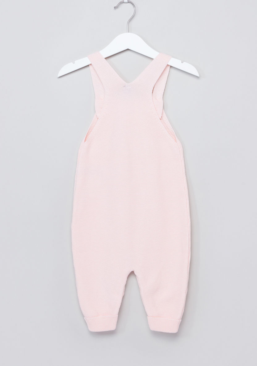 Giggles Textured Dungarees-Rompers%2C Dungarees and Jumpsuits-image-2