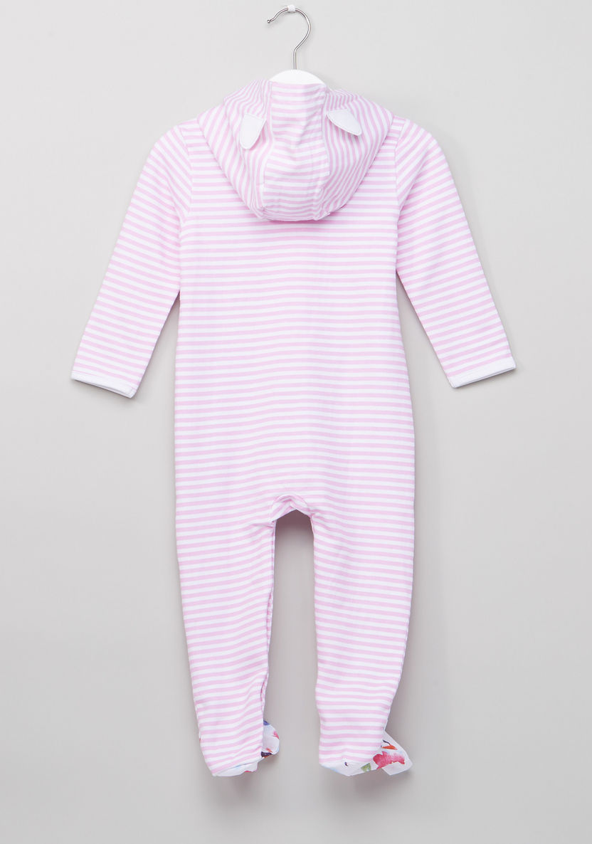 Juniors Terry Coverall with Stripes-Rompers%2C Dungarees and Jumpsuits-image-2