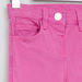 Juniors Full Length Pants with Button Closure and  Pocket Detail-Pants-thumbnail-1