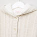 Juniors Hooded Cardigan with Long Sleeves and Plush Lining-Sweaters and Cardigans-thumbnail-1