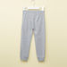 Juniors Printed Jog Pants with Elasticised Waistband and Pocket Detail-Bottoms-thumbnail-2