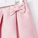 Eligo Pleated Skirt with Bow Detail and Zip Closure-Skirts-thumbnail-1