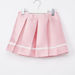 Eligo Pleated Skirt with Bow Detail and Zip Closure-Skirts-thumbnail-2