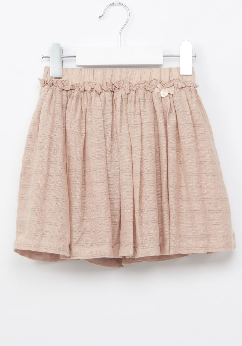 Eligo Striped Skirt with Tights-Skirts-image-0