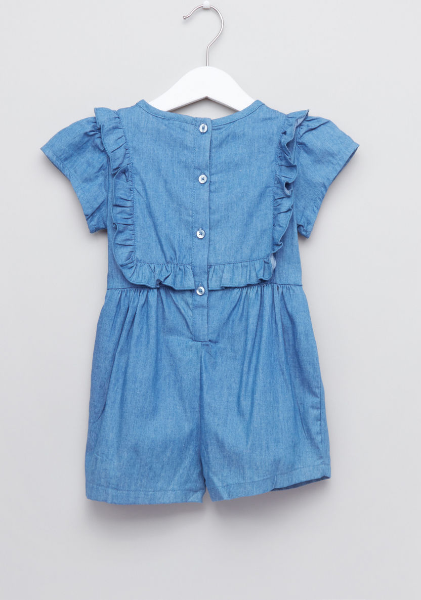 Eligo Ruffle Detail Playsuit-Rompers%2C Dungarees and Jumpsuits-image-2