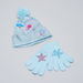 Shimmer and Shine Printed Beanie Cap with Gloves-Caps-thumbnail-0