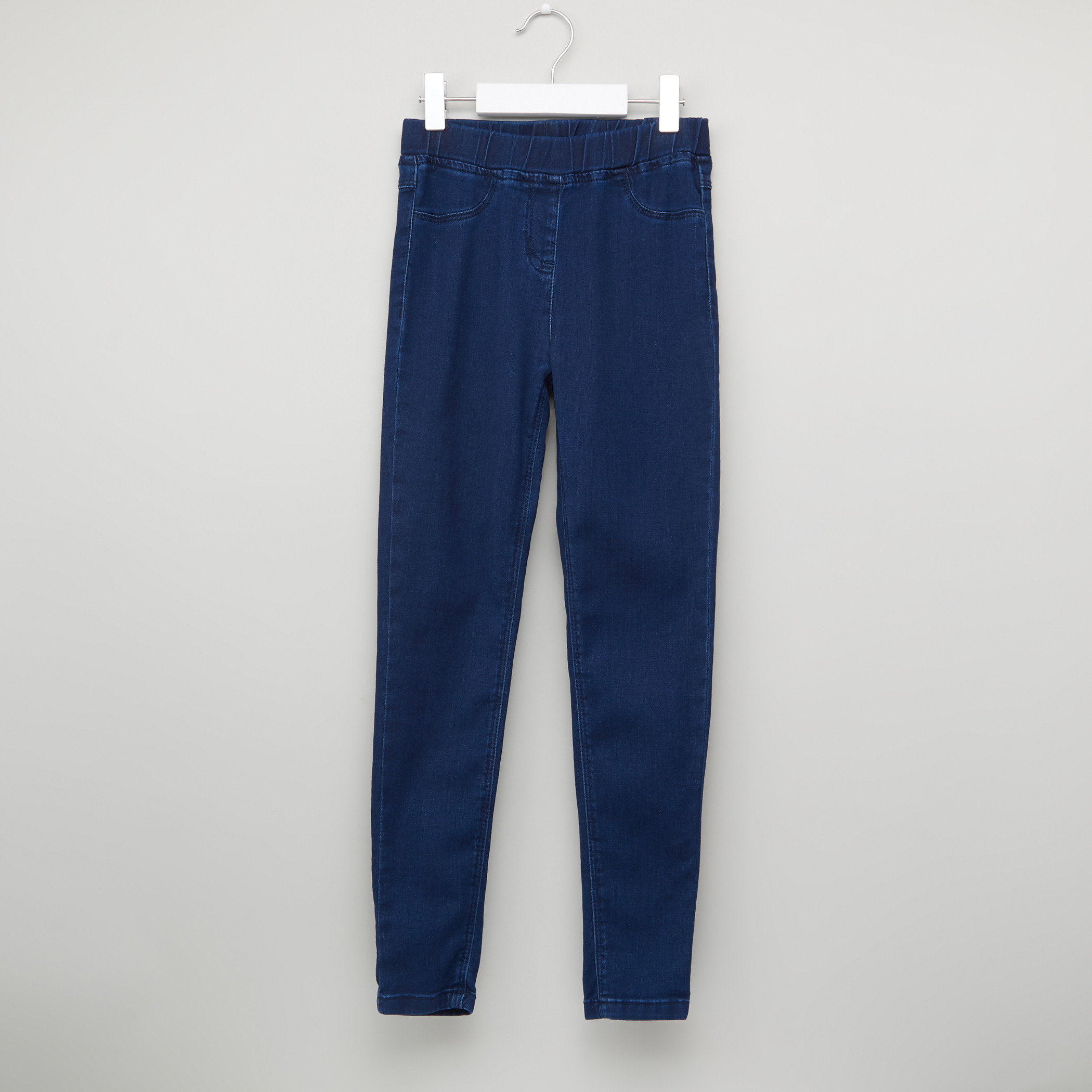 Juniors Full Length Jeggings with Elasticised Waistband-girls-clothing-bottoms-jeansandjeggings-image-1