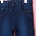 Juniors Full Length Jeans with Pocket Detail and Button Closure-Jeans and Jeggings-thumbnail-1