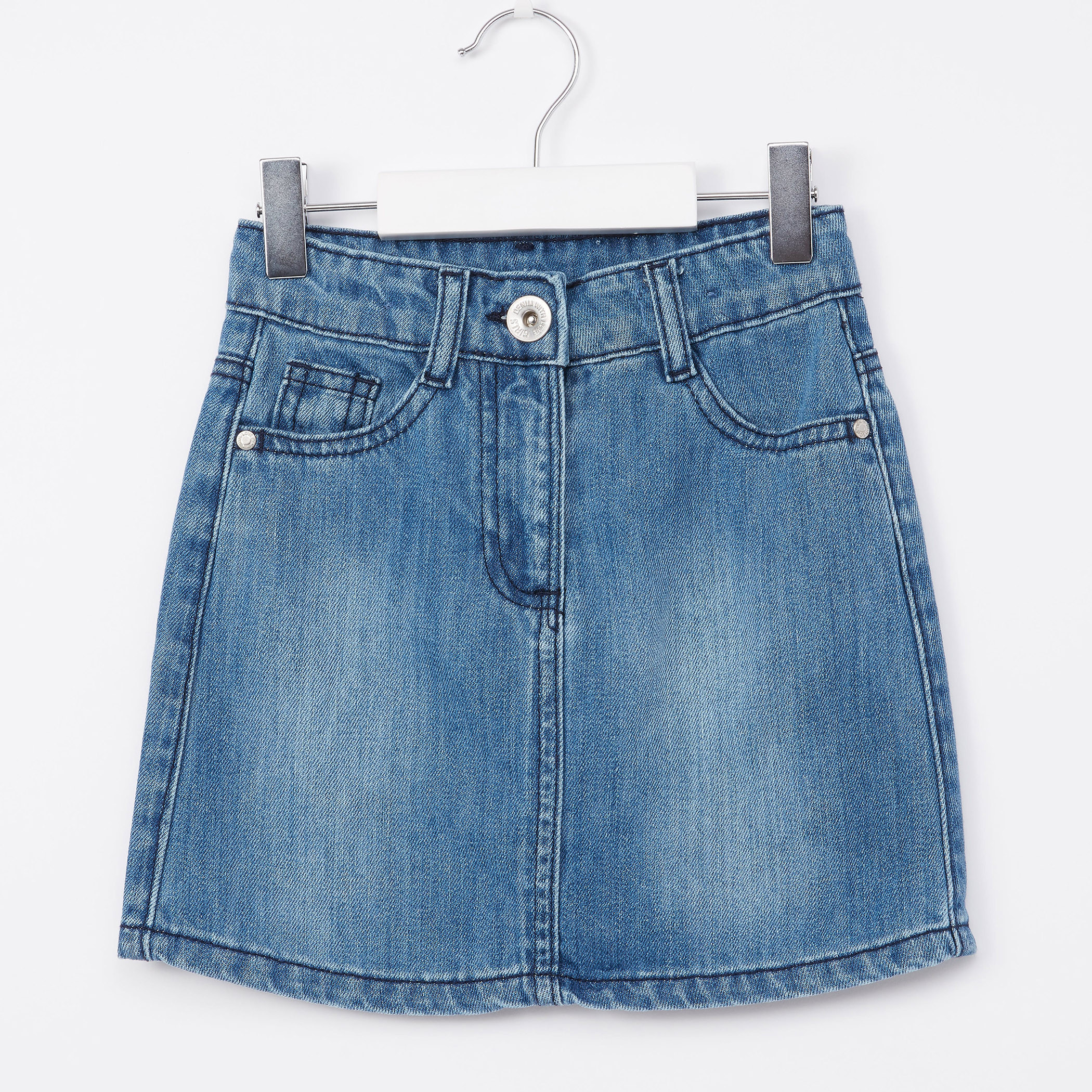 Tinseltown | Skirts | Nwt Tinseltown Juniors Solid Belted Ultra Mini Denim  Skirt Size 3 | Poshmark