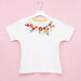 Juniors Floral Embroidered Short Sleeves T-shirt-T Shirts-thumbnail-0